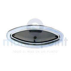 Bomar - PORTILLO OVALADO PRACTICABLE, INOX 171 x 432mm