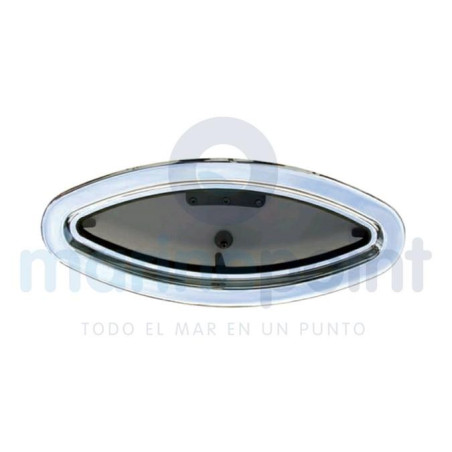 Bomar - PORTILLO OVALADO PRACTICABLE, INOX 171 x 432mm