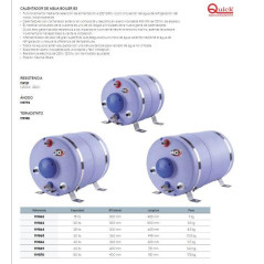 Quick - CALENTADOR QUICK B3 - 40L CILINDRICO