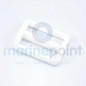 PASADOR TENSOR CORREA 30mm, PVC, BLANCO