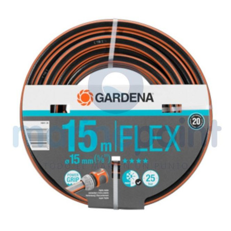 MANGUERA FLEXIBLE GARDENA, 15mm, ROLLO 15m