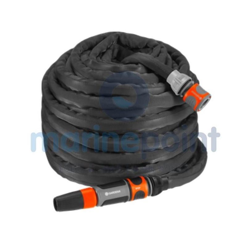 MANGUERA LIANO 30m (SET), DIAM.13mm (1/2"), c/CONEXIONES++...