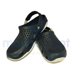 Crocs - ZAPATOS CROCS SWIFTWATER DECK CLOG M, Az./Bco., T-M10