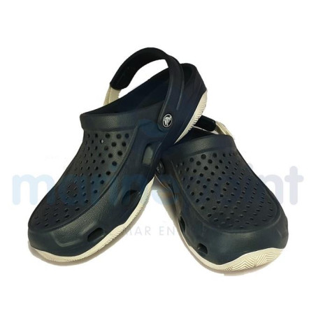 Crocs - ZAPATOS CROCS SWIFTWATER DECK CLOG M, Az./Bco., T-M10++...