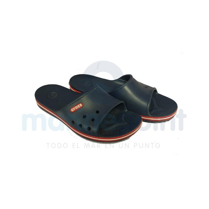 ZAPATOS CROCS CROCBAND II SLIDE, Az./PIMIENTA, T-M11