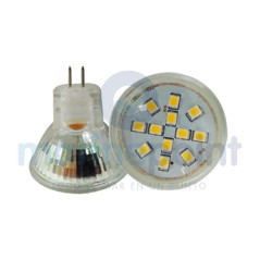 BOMBILLA MR11-12 leds 10/30v