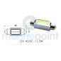 BOMBILLA LED PLAFON SV8,5-8-12v, 1,5w, BLANCO CALIDO, 3000K...