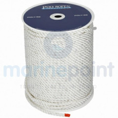 Poly Ropes - CABO TRENZ. POLI. BLANCO 02mm, p/m...POL2209045020...