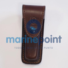 FUNDA PIEL MARRON p/NAVAJAS 111mm