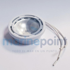 FOCO EMPOTRABLE HALOGENO REDONDO, BLANCO 12v, 10w++...