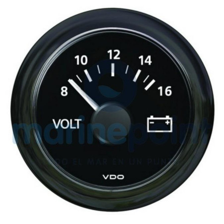 VOLTIMETRO VDO VLN 52mm 24v