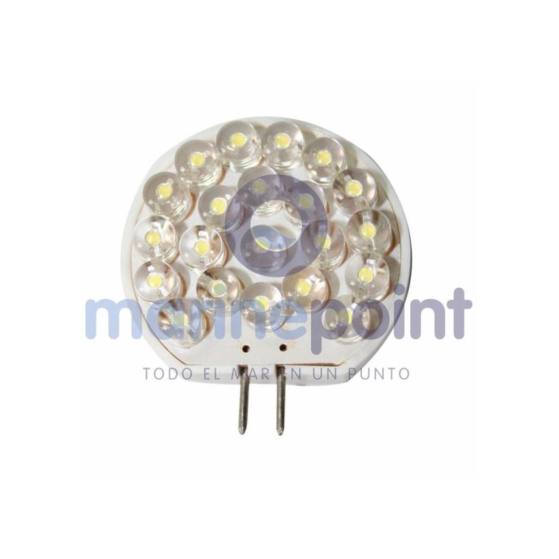 BOMBILLA LED 12v, T30 Bco. 21 leds