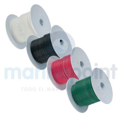 Ancor - CABLE ELEC.MAR.Verde 0,8mm2, p/m