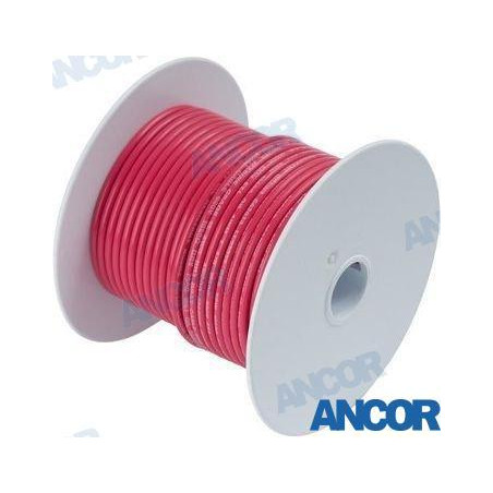 Ancor - CABLE ELECTRICO MARINO, S-1, 1mm2, AZUL, 16AWG, p/m