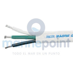 Ancor - CABLE ELECTRICO BLINDADO, 8/3 AWG, 3 x 5mm2, p/m