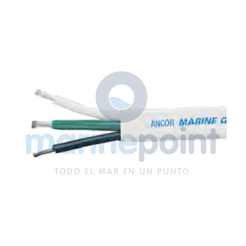 CABLE ELECTRICO BLINDADO, 8/3 AWG, 3 x 5mm2, p/m