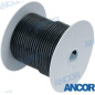 CABLE ELECTRICO MARINO, S-3, NEGRO, ROLLO DE 3,6m, ANCOR