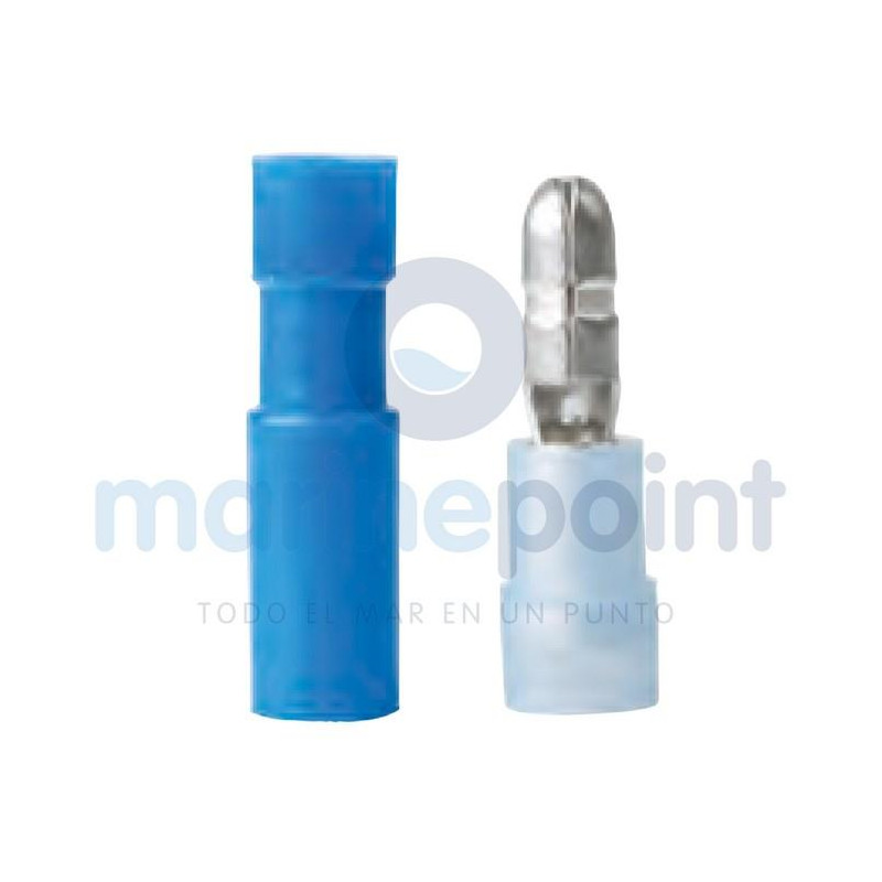 TERMINALES NYLON SNAP PLUG MACHO, BLISTER