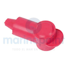 Ancor - PROTECTOR GOMA TERMINAL BATERIA, ROJO