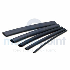 Ancor - TUBO TERMORETRACTIL 6,4-2mm NEGRO