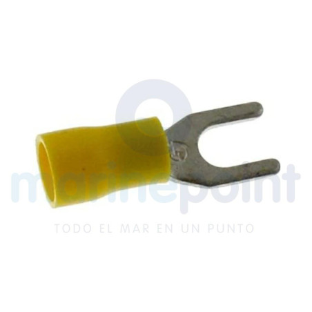 Ancor - TERMINALES AMARILLOS TERMO. (3) HORQUILLA 3.5mm, BLISTER ++...