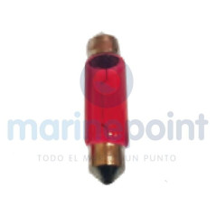 Ancor - BOMBILLA PLAFONIER 12V 8w ROJA