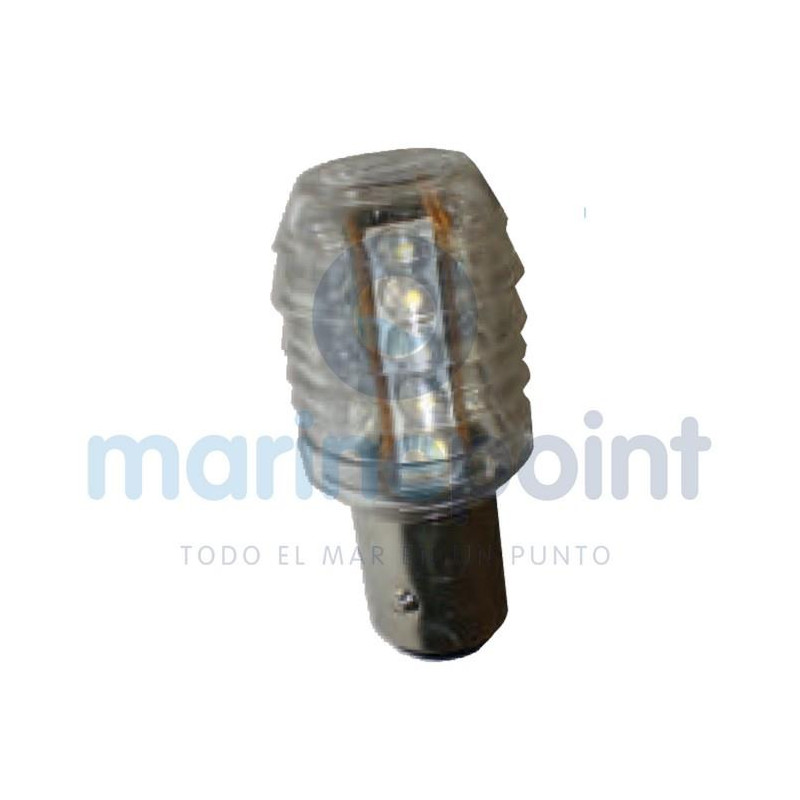 BOMBILLA BA15, LED, 360º, 1p, 12v, 160mA