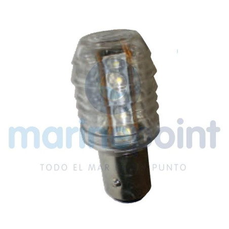 BOMBILLA BA15, LED, 360º, 1p, 12v, 160mA