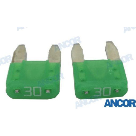 Ancor - FUSIBLES ATM 30 Ah, BLISTER