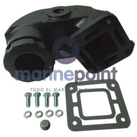 Barr - CODO ESCAPE VOLVO 3,0L, V:3856662, 3857798, 3857810, 3858684, 3863071 y OMC:3856662, 3857798...