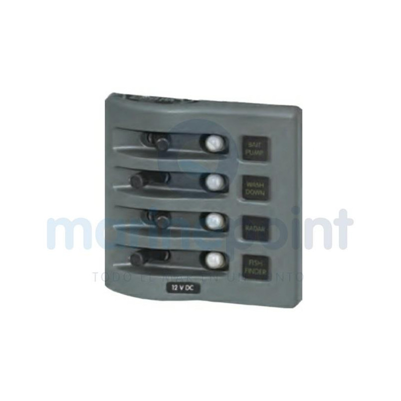 PANEL INTEMPERIE 4p GRIS CB