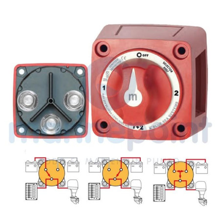 DESCONECTADOR MINI SELECC.BATERIAS