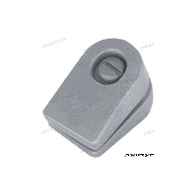 ANODO JOHNSON-EVINRUDE, 2 PLACAS c/TORNILLO