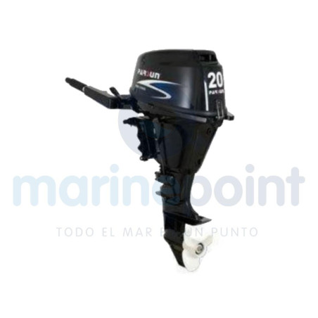 Parsun - FUERABORDA PARSUN 4T 20Hp, ELEC.LARGO, INYECCION c/MANDO A DISTANCIA