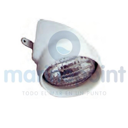 LUZ FOCO MASTIL BLANCA, 12v, 35w, HALOGENA