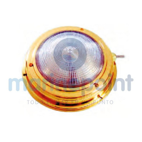 PLAFON LUZ INT.LATON ORO 0 EXT.140mm.