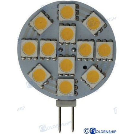 BOMBILLA G4 HOR.12LED 2,2W 12/30V Bco. cálido...