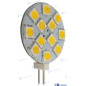 BOMBILLA G4 HORIZONTAL 15LED 3w, 12/30v, BLANCO CALIDO...