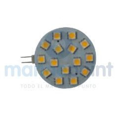 BOMBILLA FESTON 9LED 3w, 10/30v, Bco.frío......