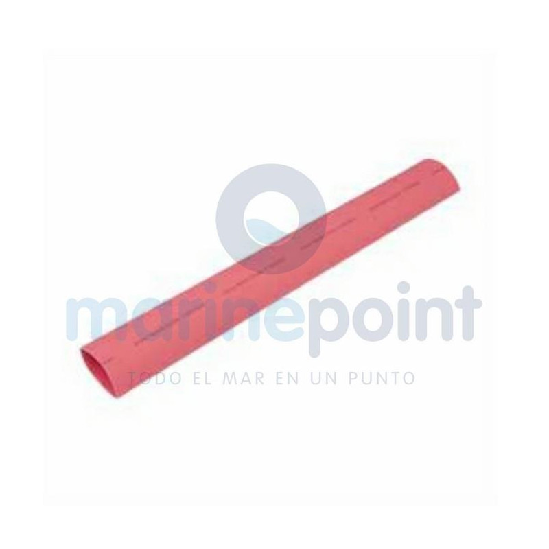 TUBO TERMORETRACTIL 19-6,4mm ROJO