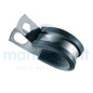 ABRAZADERAS INS. INOX c/PROTECCION DE GOMA, 5/16" (10)