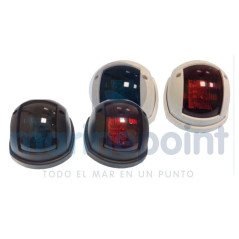 LUCES NAVEGACION LED, NEGRAS, JUEGO, 12v, 65mA, 86 x 99 x 53mm