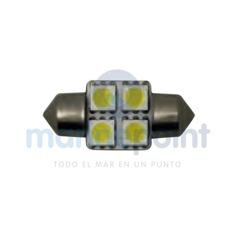 BOMBILLA FESTON 4 LED 1,2w, 10/30v, 4SMD3528