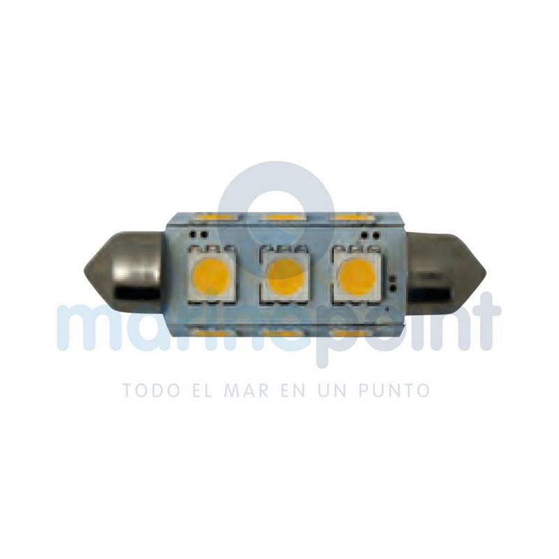 BOMBILLAS FESTON 12LED, par, 1w, 10/30v Bci.Frío...