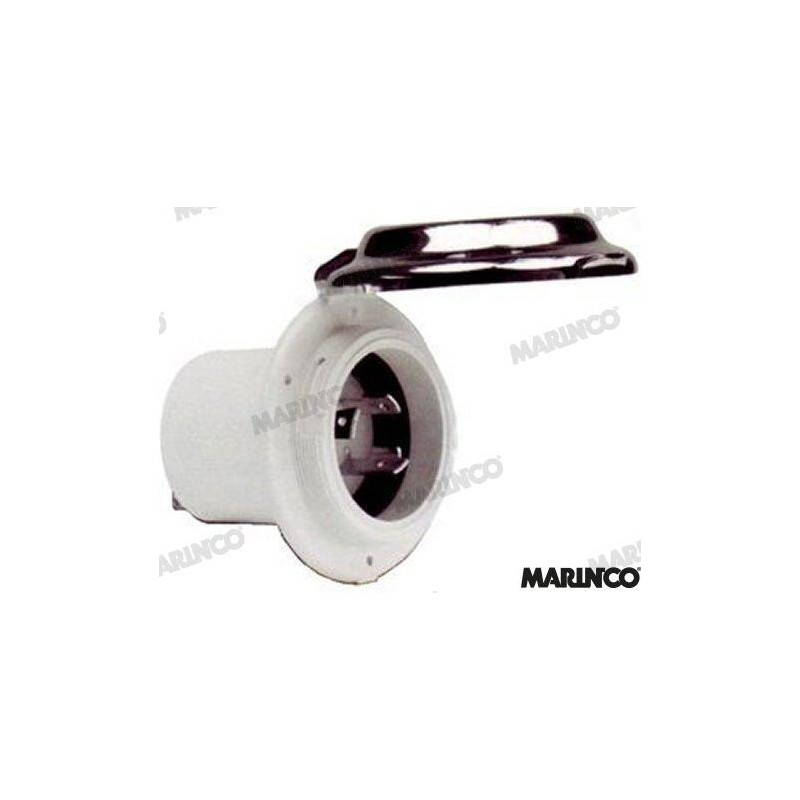 BASE REDONDA MARINCO, INTERRUPTOR, 32 Ah, 220v