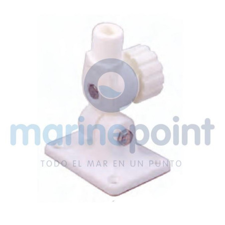 SOPORTE ANTENA BASE NYLON, ARTICULADA