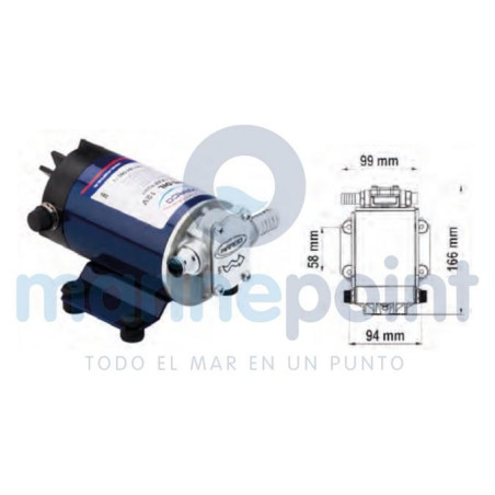 BOMBA EXTRACCION ACEITE, MARCO, UP-6, 12v