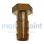 ENTRONQUES LATON HEMBRA (2) 3/8" x 13mm (2)