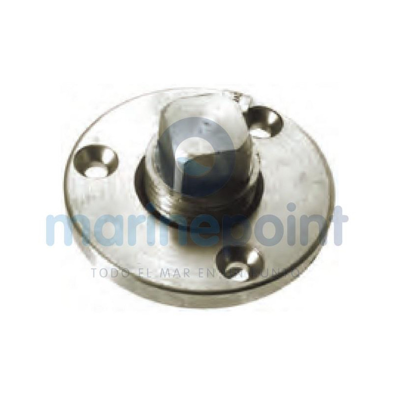 CONDUCTO DESAGÜE INOX c/TAPON INOX ROSCADO