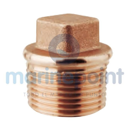 TAPON  BRONCE, 1/2", MAESTRINI